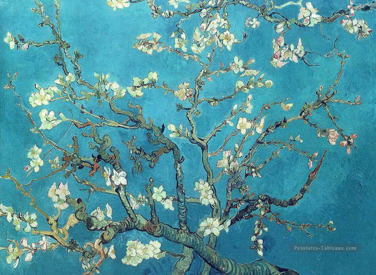 Branches à la fleur d’amandier Vincent van Gogh Peintures à l'huile